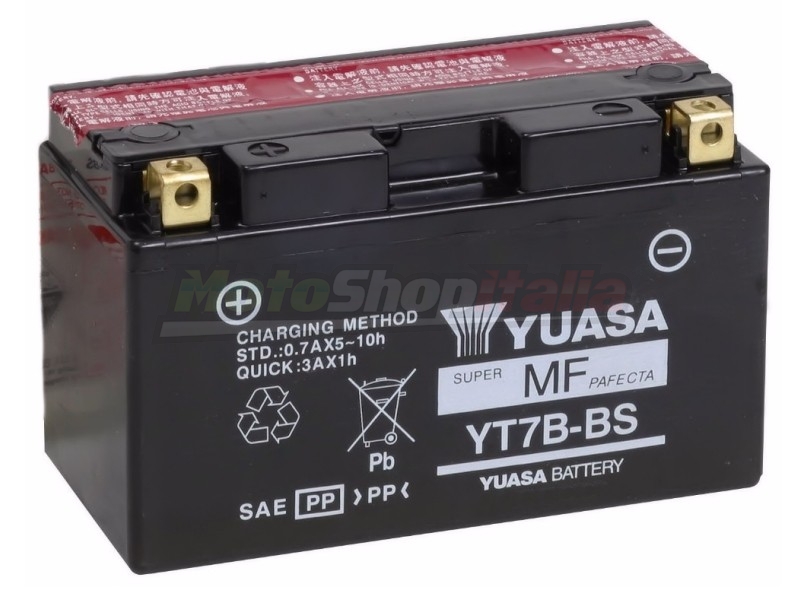 Yuasa Battery YT7B-BS Majesty 250