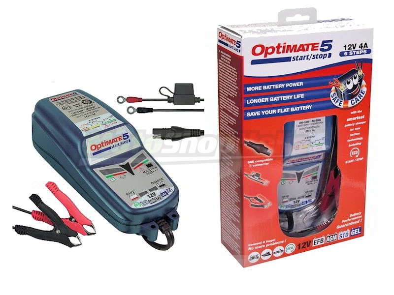 Battery Charger Optimate 5 Start/Stop (TecMate) - Charger Maintainer