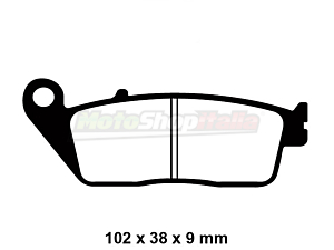 Brake Pads Burgman 650 Front EBC Brakes (kit)