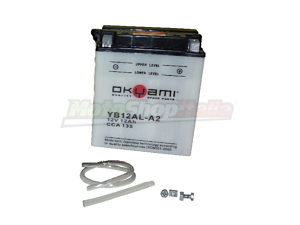 Batteria Geopolis Satelis 125/250/400/500 YB12AL-A2 (Okyami)