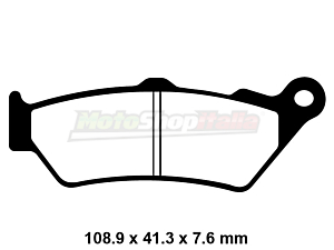 Pastiglie Freni Adventure - EXC - LC8 - LC4 Anteriori EBC Brakes