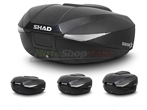 Bauletto Shad SH58X Espandibile Moto - Scooter con Piastra